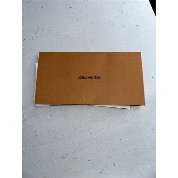 Louis Vuitton Authentic Envelope Receipt Holder 8.75 X 4.5 - Picture 2 of 11